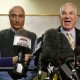 Magder with his lawyer Ruby speak on the outcome of their case against Toronto Mayor Rob Ford in Toronto