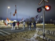 CN Blockade Sarnia 20130102